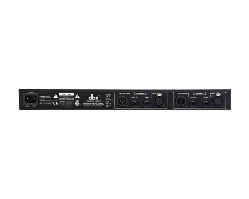 DBX 215s Dual 15-Band 2/3-Octave Graphic Equaliser