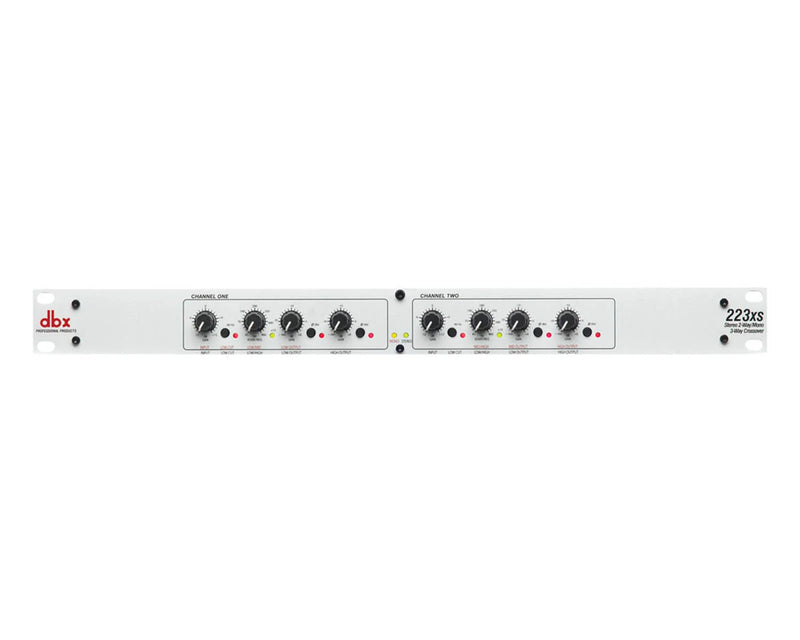 DBX 223xs Stereo 2-Way / Mono 3-Way Crossover