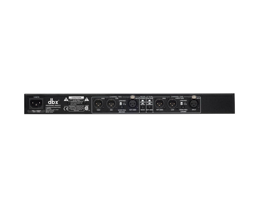 DBX 223xs Stereo 2-Way / Mono 3-Way Crossover