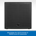 Black active PA subwoofer with Wharfedale Pro branding on a white background