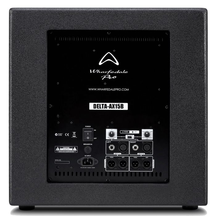 Wharfedale Pro DELTA AX15B 15" 900W Active PA Subwoofer