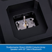 Studiomaster Direct 101MX Column Array Speaker with 10" Sub & Bluetooth