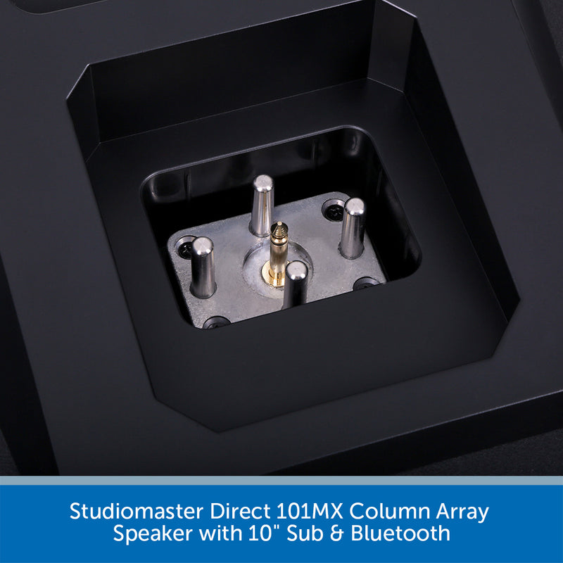Studiomaster Direct 101MX Column Array Speaker with 10" Sub & Bluetooth