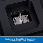 Studiomaster Direct 121MX Column Array Speaker with 12" Sub & Bluetooth