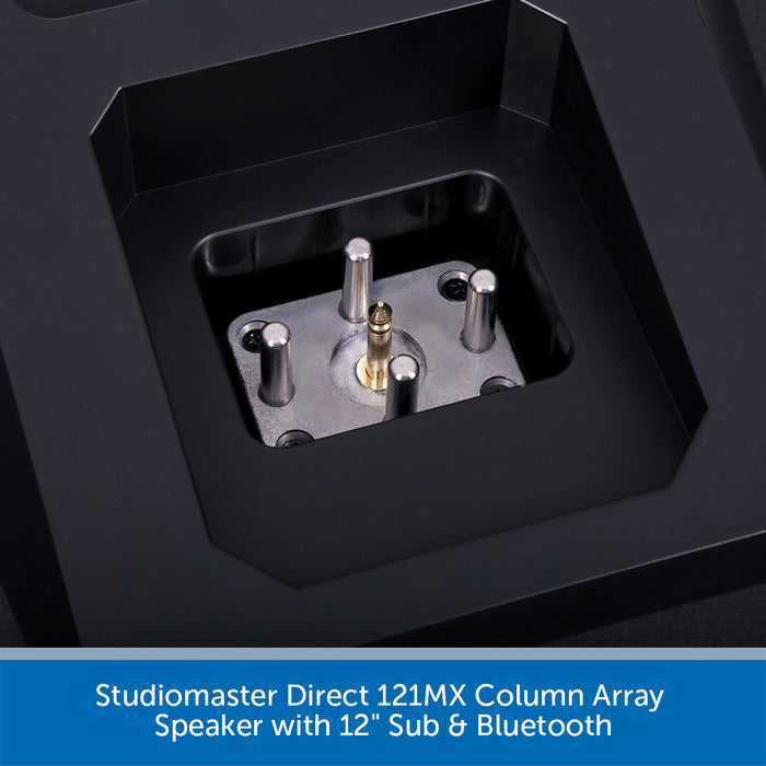 Studiomaster Direct 121MX Column Array Speaker with 12" Sub & Bluetooth