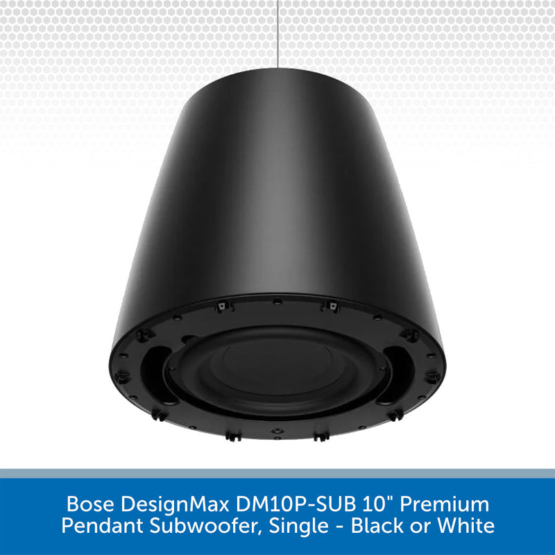 Bose DesignMax DM10P-SUB 10" Premium Pendant Subwoofer Under