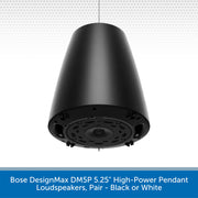 Bose DesignMax DM5P 5.25" High-Power Pendant Loudspeakers, Pair - Inside