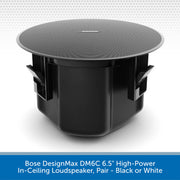 Bose DesignMax DM6C 6.5" High-Power In-Ceiling Loudspeaker Side