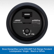 Bose DesignMax Luna DML88P Top