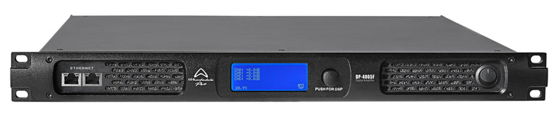 Wharfedale Pro DP-4065F 4-Channel DSP Power Amplifier, 4x1870W (2/4/8Ω & 70V)