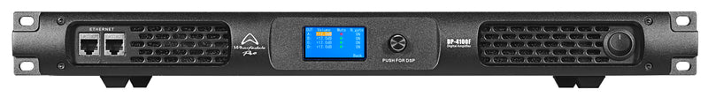 Wharfedale Pro DP-4100F 4-Channel DSP Power Amplifier, 4x2890W (2/4/8Ω & 70V)