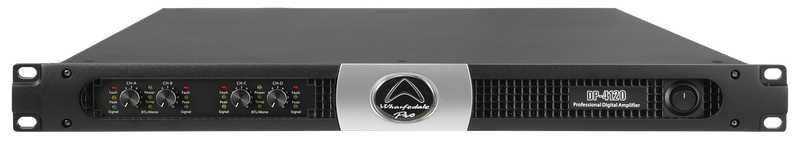 Wharfedale Pro DP-4120 4 x 3468W Power Amplifier, 2 Ohms & 100V Line