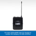 W-Audio DQM 600BP Add-On Headset & Lavalier Mic Beltpack Kit (606-614Mhz)