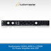Studiomaster DQX4-4000 power amplifier on a white background