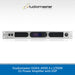 Studiomaster DQX4-4000 power amplifier on a white background