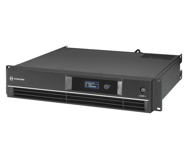 Dynacord L1300FD Live Series 1300W 2-Channel DSP Power Amplifier 2Ω / 4Ω / 8Ω