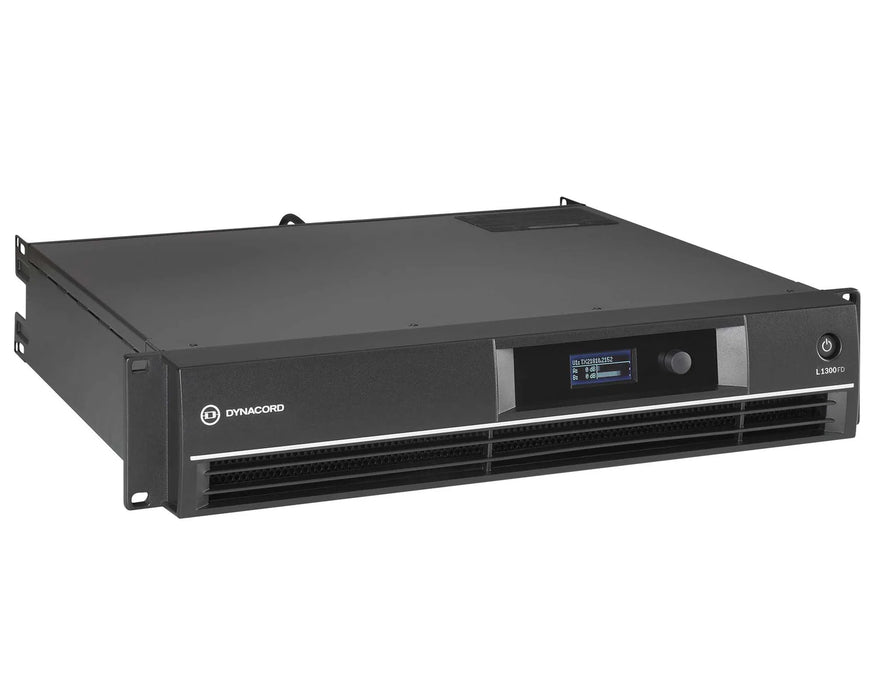 Dynacord L1300FD Live Series 1300W 2-Channel DSP Power Amplifier 2Ω / 4Ω / 8Ω