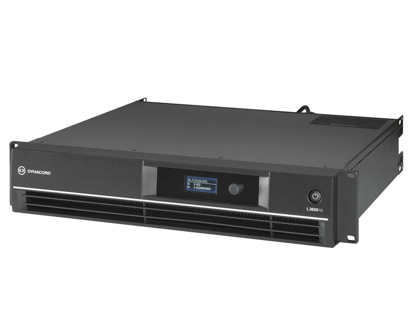 Dynacord L3600FD Live Series 3600W 2-Channel DSP Power Amplifier 2Ω / 4Ω / 8Ω