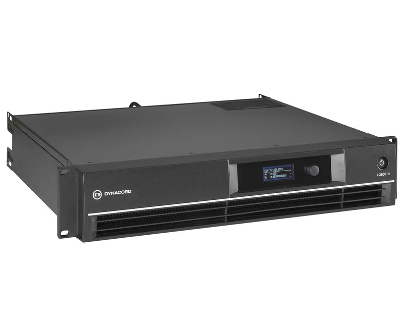 Dynacord L3600FD Live Series 3600W 2-Channel DSP Power Amplifier 2Ω / 4Ω / 8Ω