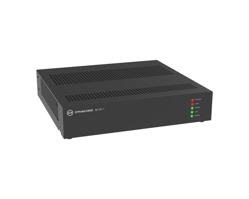 Dynacord U120:1 120W Half-Rack Power Amplifier 4Ω / 8Ω / 100V