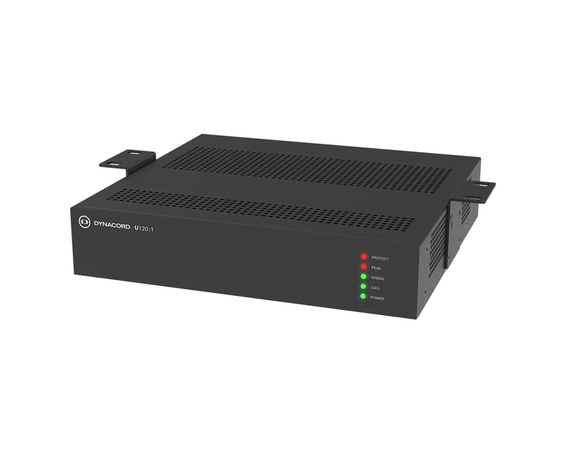 Dynacord U120:1 120W Half-Rack Power Amplifier 4Ω / 8Ω / 100V