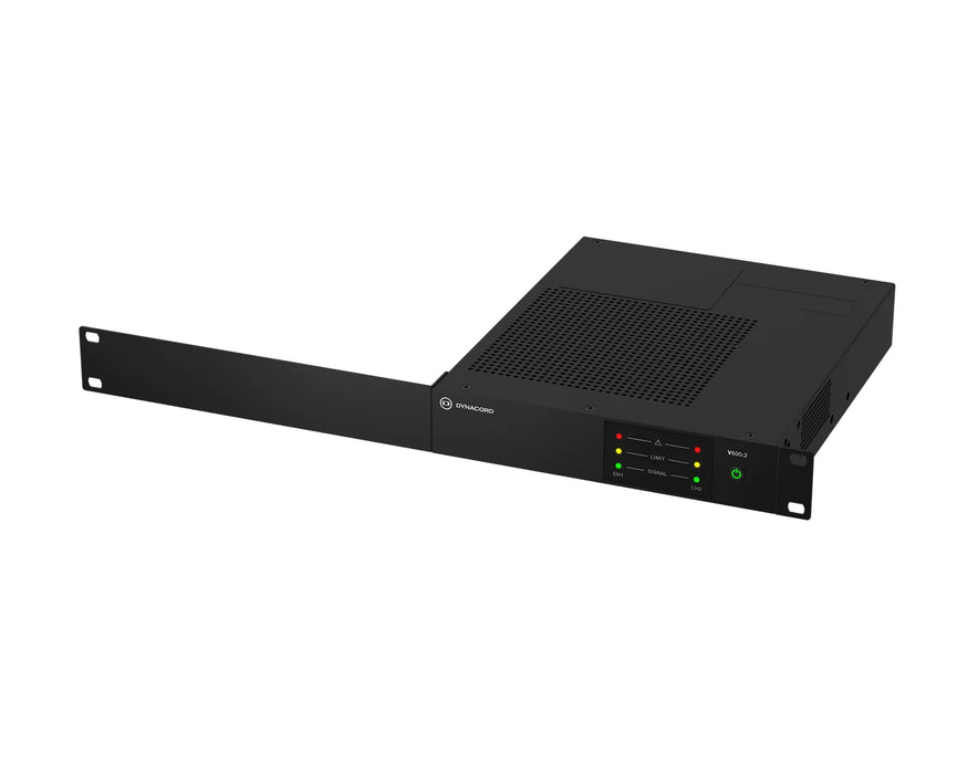 Dynacord V600:2 2-Channel 600W Power Amplifier 4Ω / 8Ω / 100V