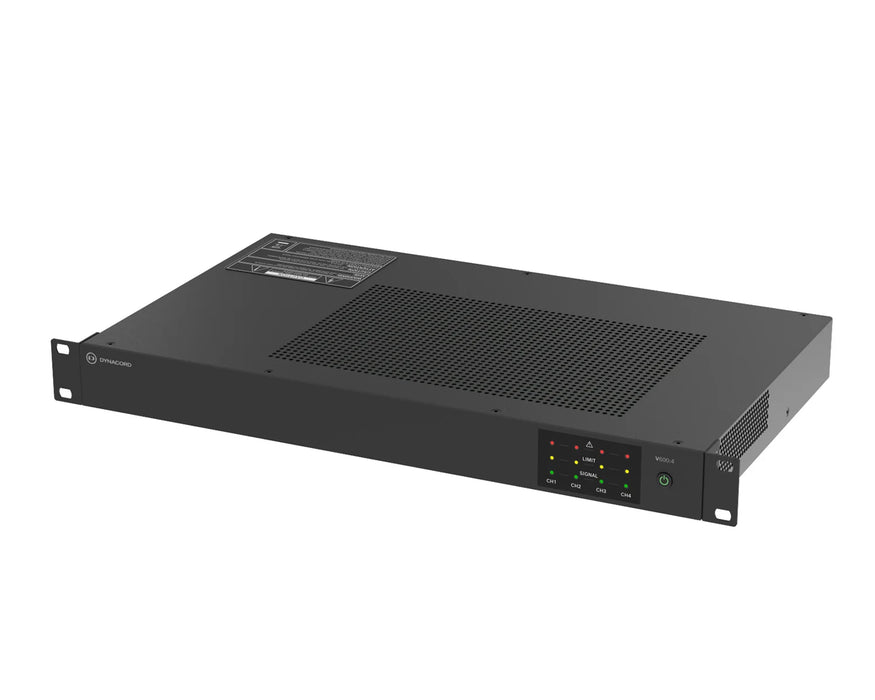 Dynacord V600:4 4-Channel 600W Power Amplifier 4Ω / 8Ω / 100V