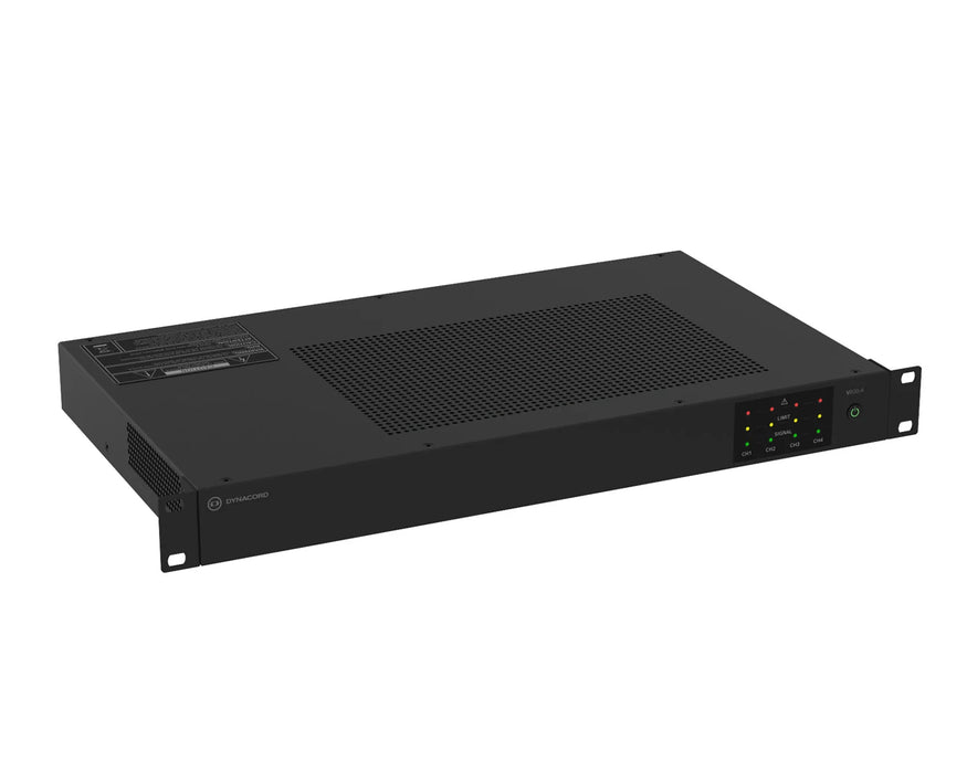 Dynacord V600:4 4-Channel 600W Power Amplifier 4Ω / 8Ω / 100V