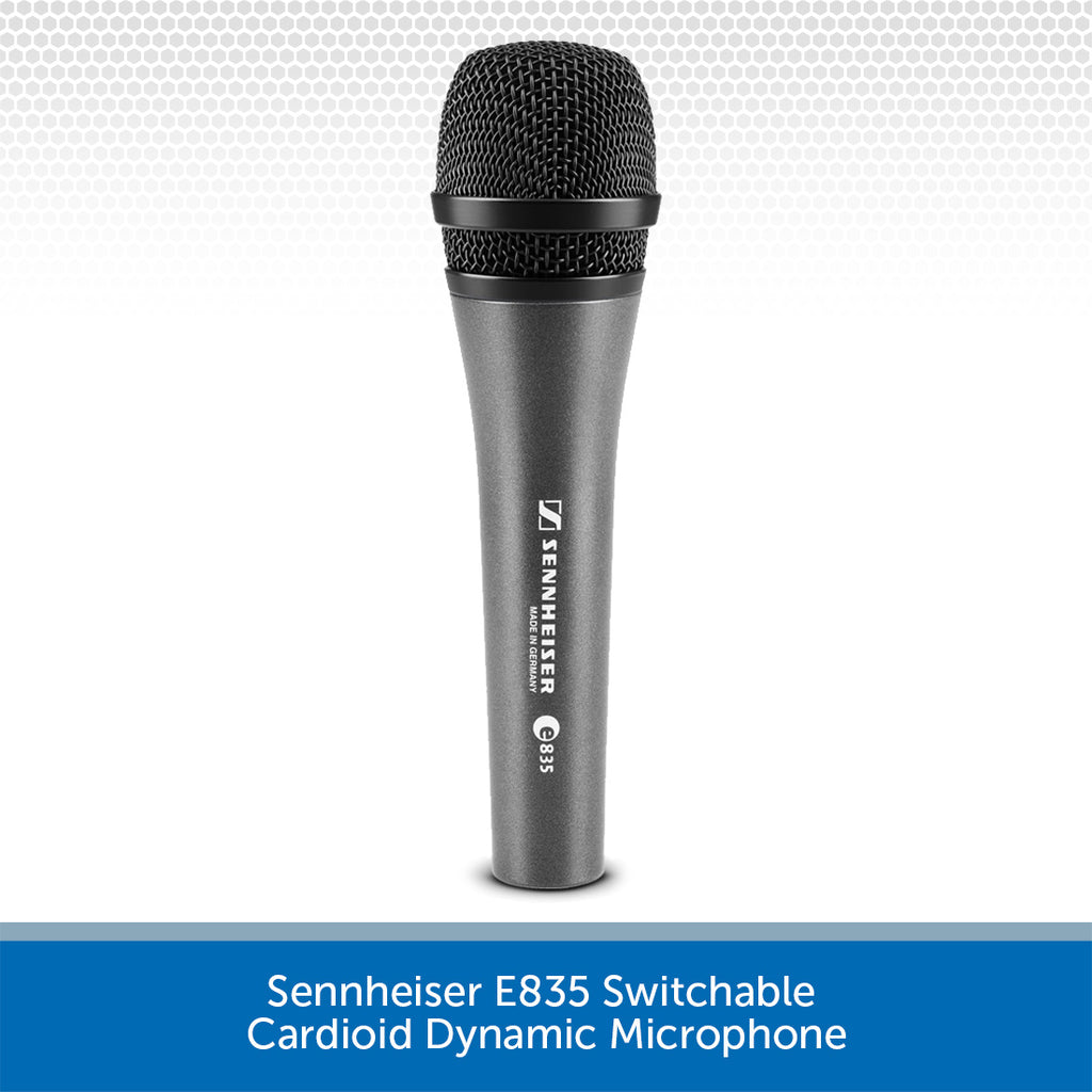 Sennheiser E835 Cardioid XLR Dynamic Microphone | Audio Volt