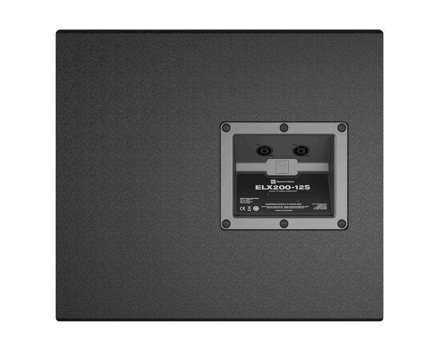 Electro-Voice ELX200-12S 12" Passive PA Subwoofer 8Ω (Black)