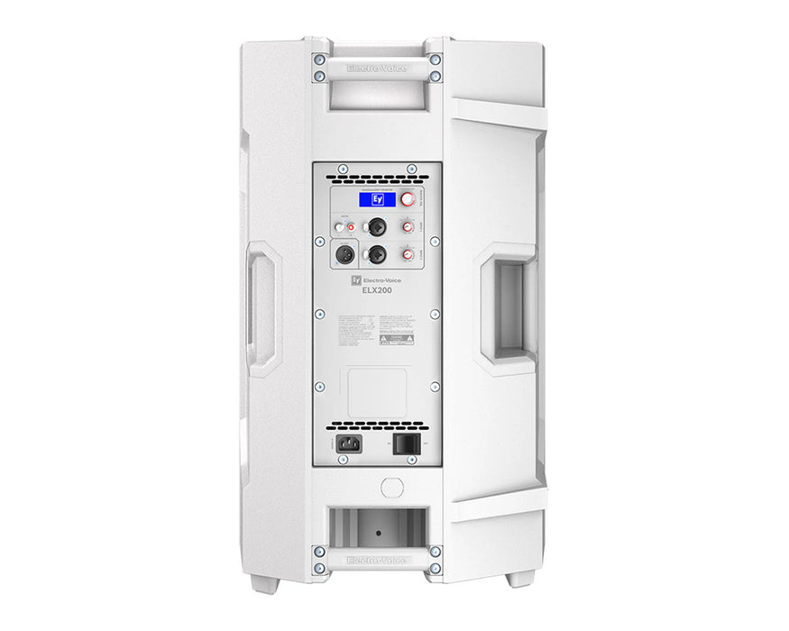 Electro-Voice ELX200-15P-W 15" 2-Way Active PA Speaker With Bluetooth (White)