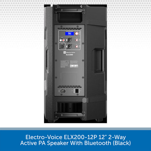Electro-Voice ELX200-12P 12" 2-Way Active PA Speaker with Bluetooth on a white background