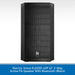 Black Electro-Voice ELX200-12P 12" 2-Way Active PA Speaker with Bluetooth on a white background
