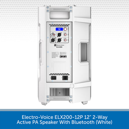 Electro-Voice ELX200-12P 12" 2-Way Active PA Speaker with Bluetooth on a white background