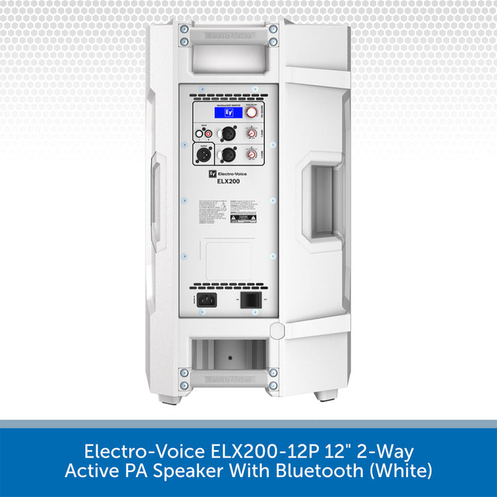 Electro-Voice ELX200-12P 12" 2-Way Active PA Speaker with Bluetooth on a white background