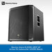 Electro-Voice ELX200-18SP 18-inch active PA subwoofer on a white background