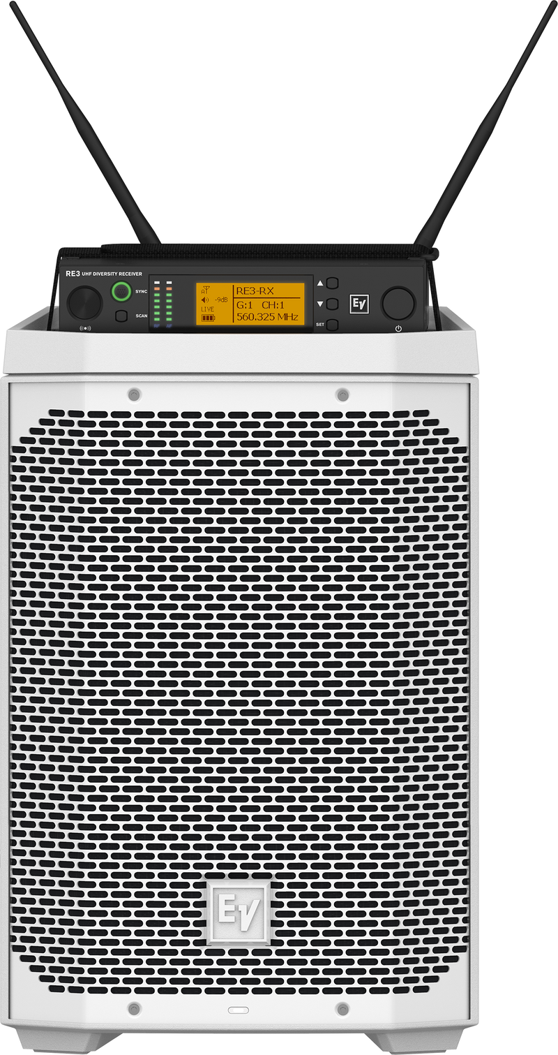 Electro-Voice EVERSE 8 Battery-Powered Weatherized Loudspeaker with Bluetooth (Black or White)