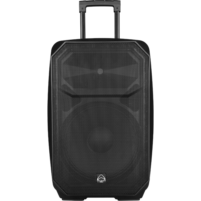 Wharfedale Pro EZ-PZ 100W Portable Battery Powered PA Speaker With 2 Wireless Mics & Tour Bag