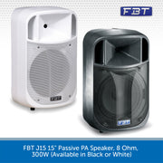 FBT J15 15" Passive PA Speaker, 8 Ohm, 300W