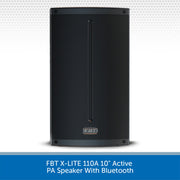 FBT X-LITE 110A 10" Active PA Speaker With Bluetooth
