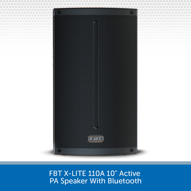FBT X-LITE 110A 10" Active PA Speaker With Bluetooth