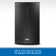 FBT X-LITE 115A 15" Active PA Speaker With Bluetooth