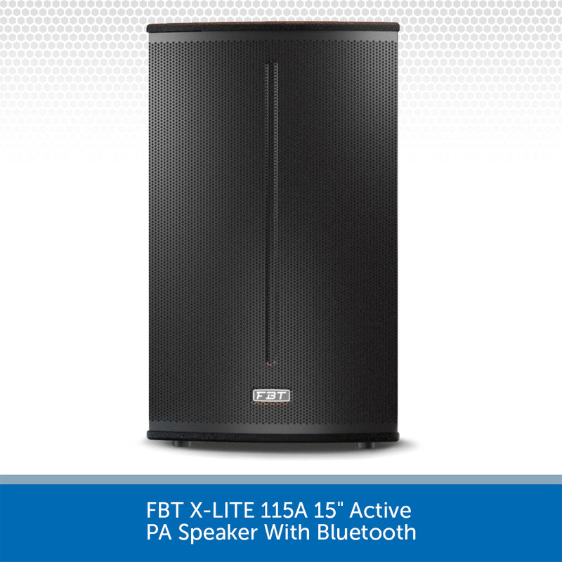 FBT X-LITE 115A 15" Active PA Speaker With Bluetooth