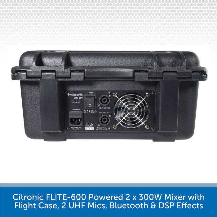 Citronic FLITE-600 Portable PA System Package