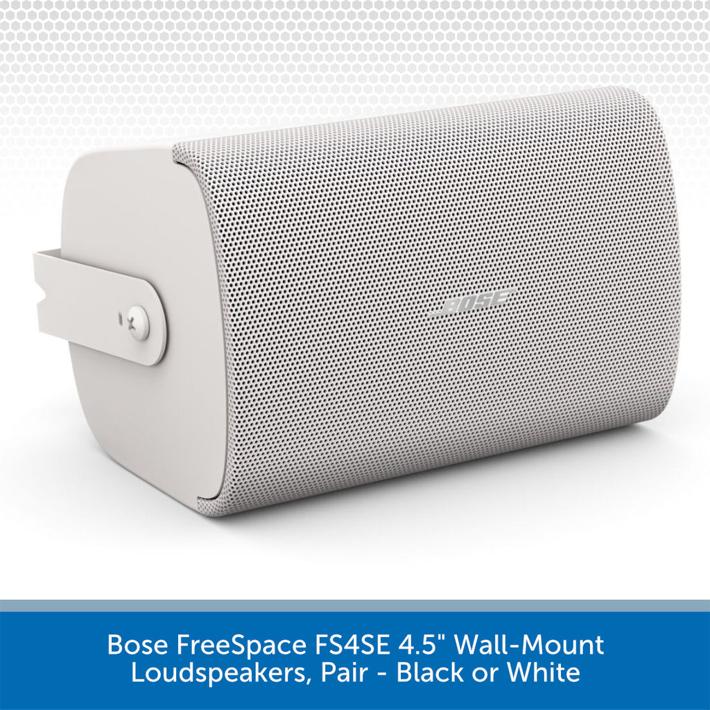 Bose FreeSpace FS4SE Wall-Mount Loudspeakers (Pair) | Audio Volt