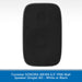 A black rectangular wall speaker with rounded corners, shown from the front on a white background with a blue text banner at the bottom reading 'Fonestar SONORA-6B/6N 6.5" IP66 Wall Speaker (Single) 8Ω - White or Black'.