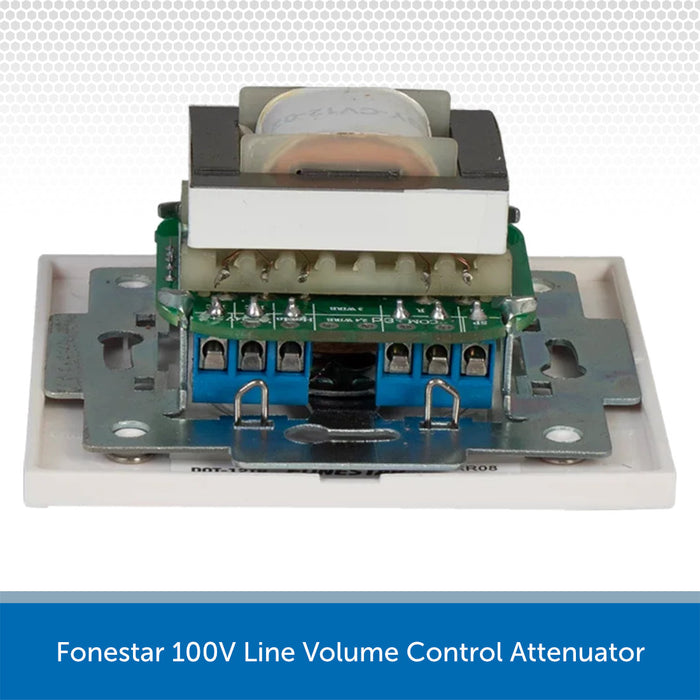 Fonestar 100V Line Volume Control Attenuator on a white background