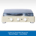 Gadhouse Brad MKII Bluetooth Record Player in Ivory White on a white background