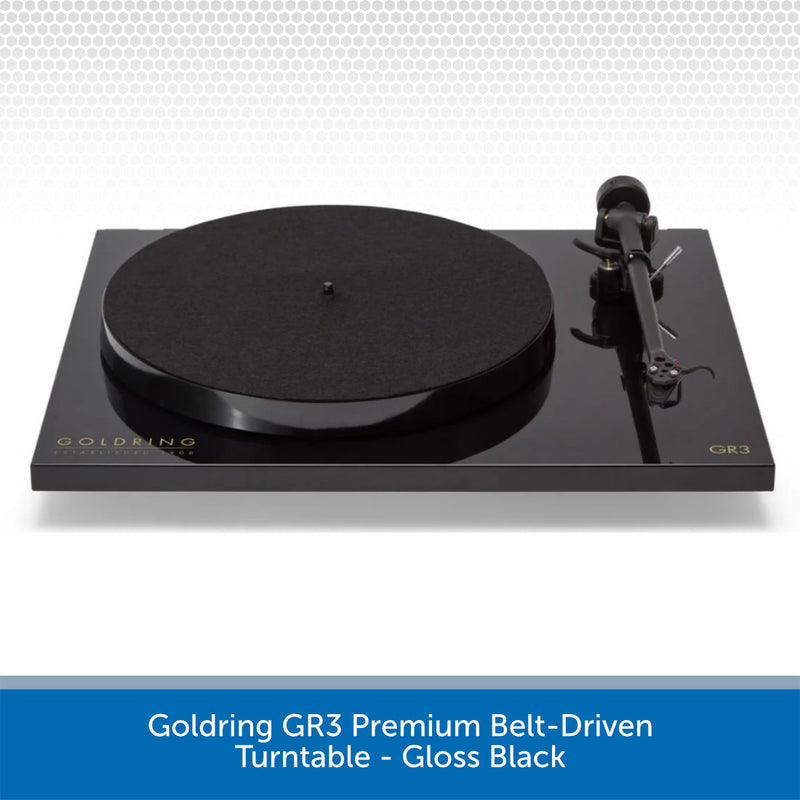 Goldring GR3 Turntable Front top