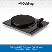 Goldring GR3 Premium Belt-Driven Turntable Main 2